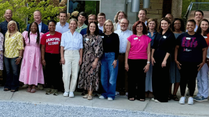 Members of Leadership Birmingham pose together for a Class of 2026 photo